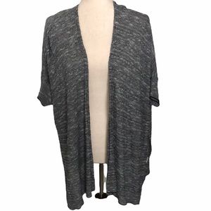 Absolutely Creative Worldwide Black Lightweight Wrap Cardigan Size M